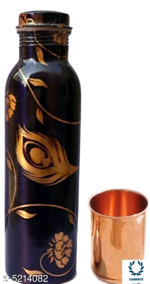 Attractive Copper Bottle & Glasses